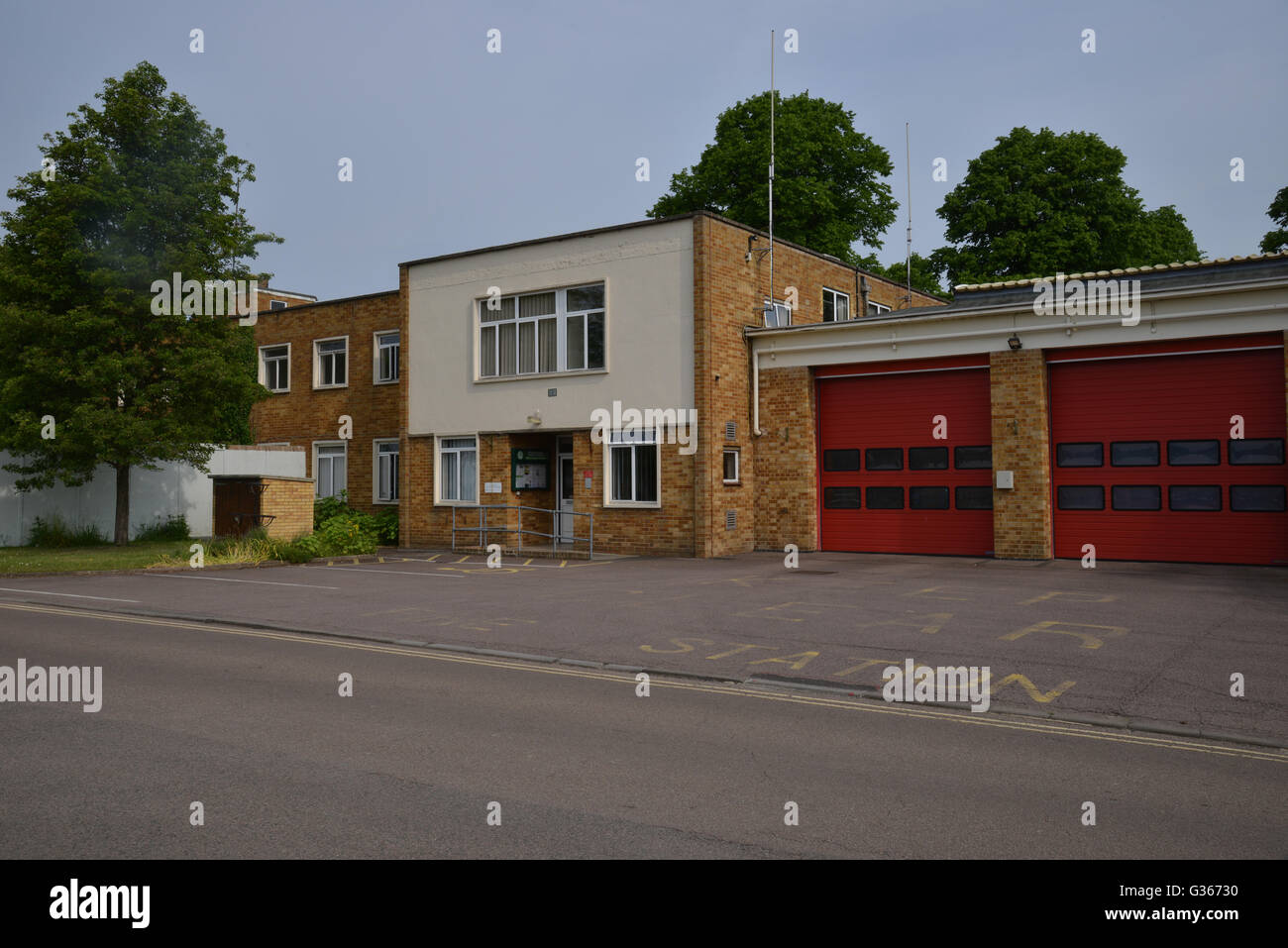 Fire Station, Cope Road, Banbury, Oxfordshire Stock Photo
