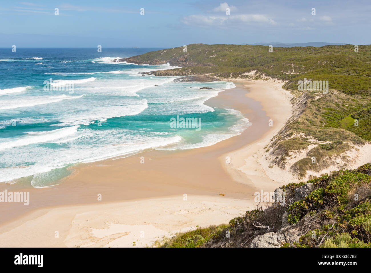 Conspicuous Beach, near the town of Walpole in Western Australia. Stock Photo