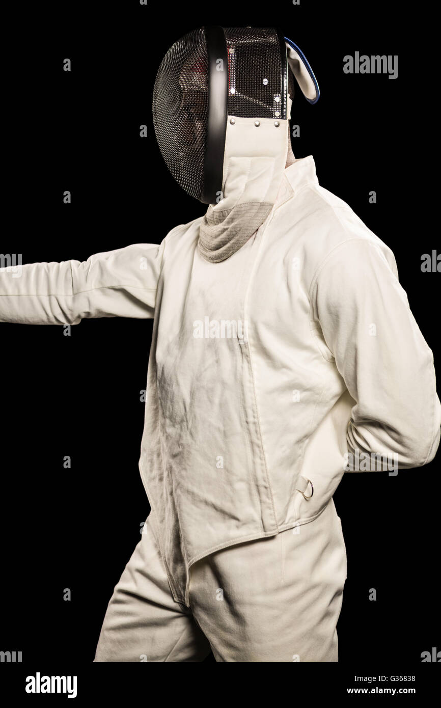 Fencing suit hires stock photography and images Alamy