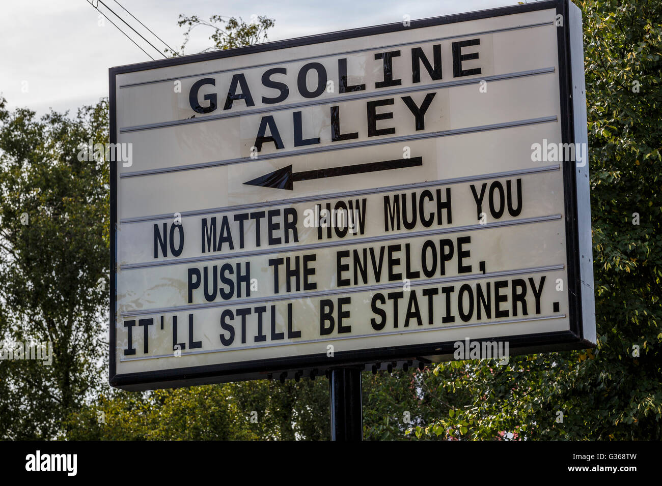 No gasoline sign hi-res stock photography and images - Alamy