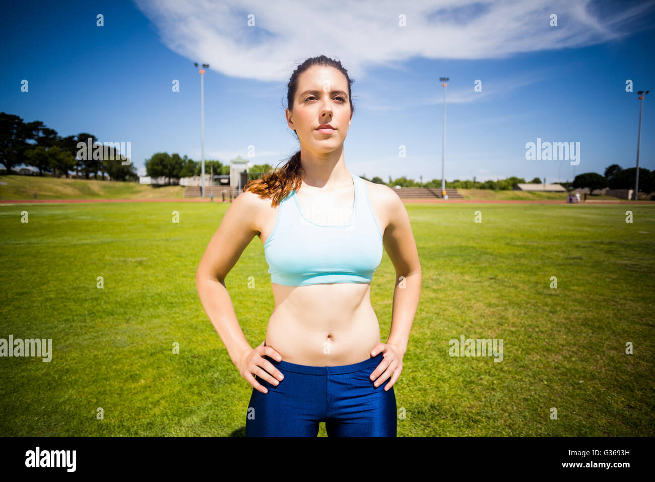 Confident runner hi-res stock photography and images - Alamy