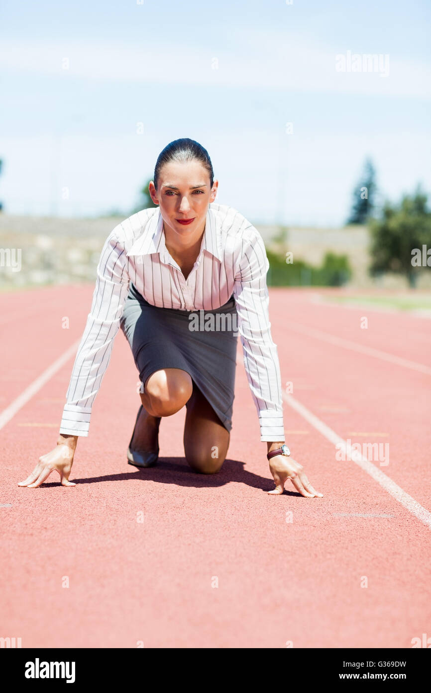 Ready Front Position Kneeling position hi-res stock photography and images - Alamy