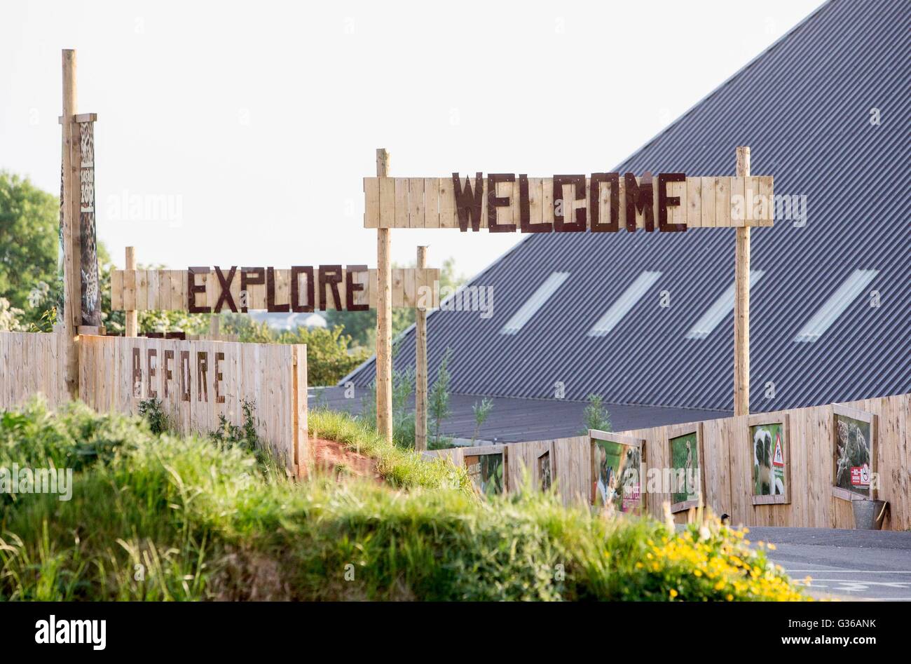South lakes wild animal park cumbria hi-res stock photography and