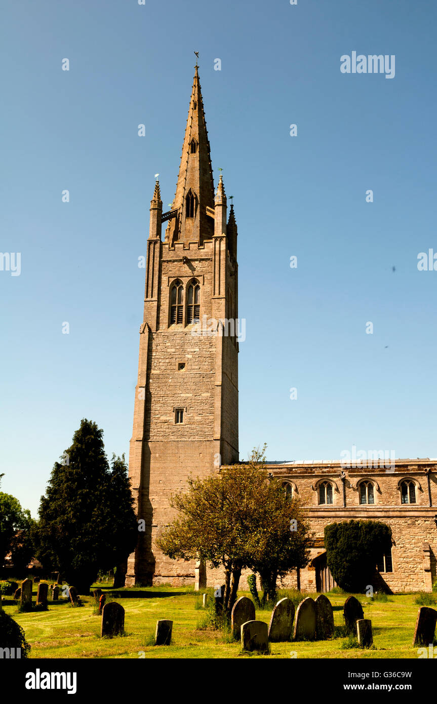 St. James the Great Church, Hanslope, Buckinghamshire, England, UK Stock Photo