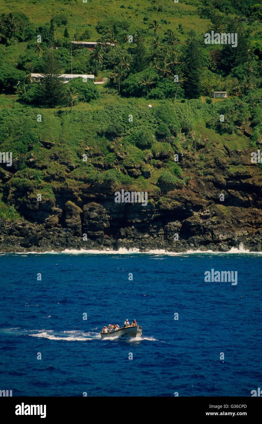 Pitcairn Islands Bounty Bay Where The Mutiny Of HMS Bounty Took Place