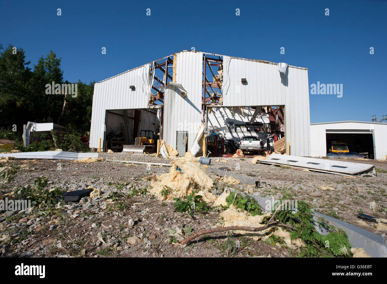Canada tornado damage hi-res stock photography and images - Alamy