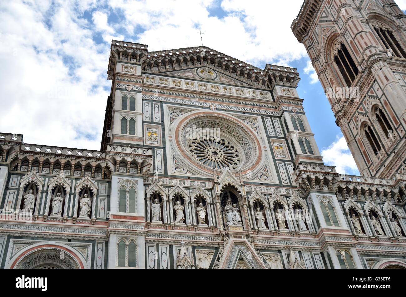 Florence Cathedral, Cattedrale di Santa Maria del Fiore Stock Photo