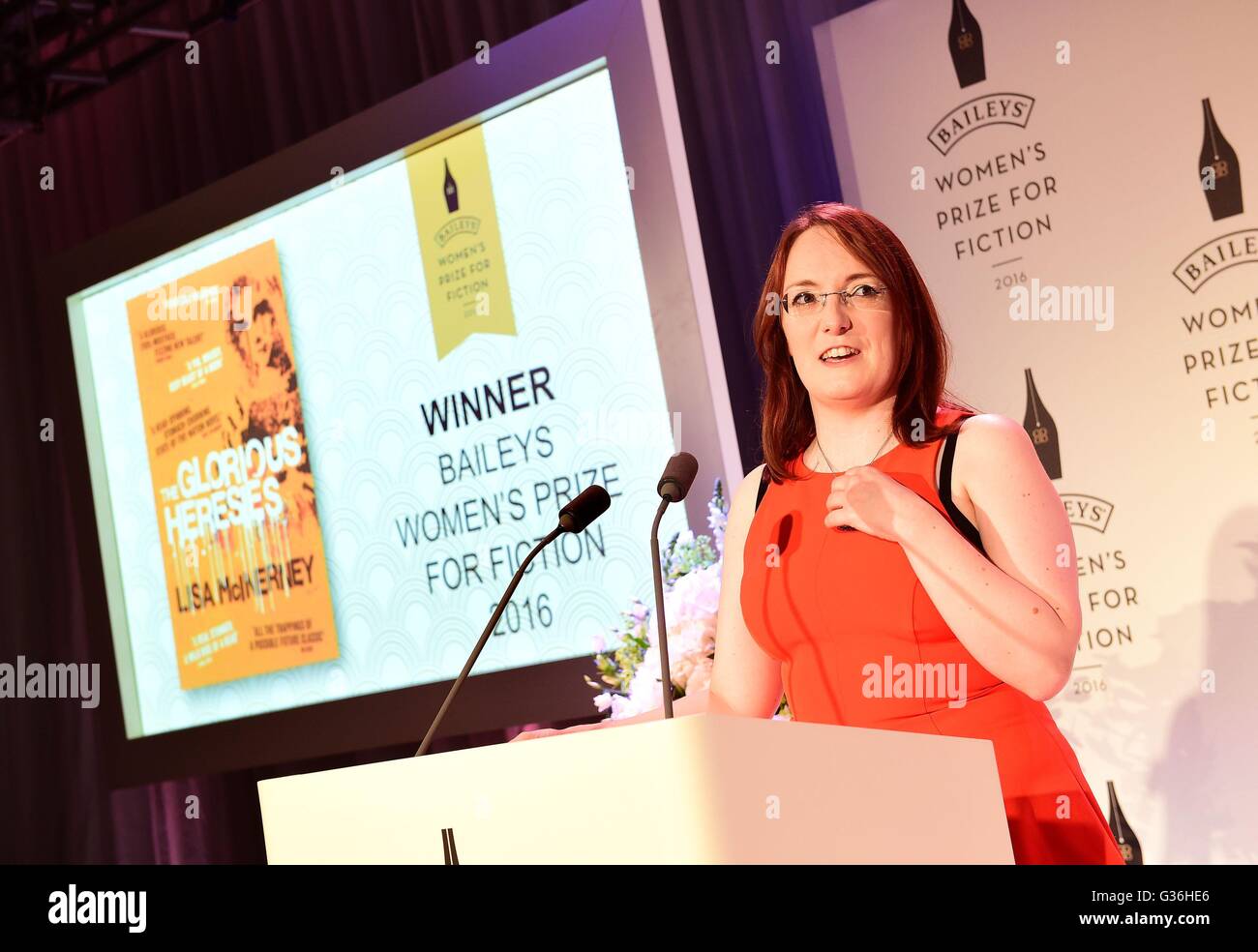 Irish Author Lisa Mcinerney Who Has Claimed The Prestigious Baileys Womens Prize For Fiction 