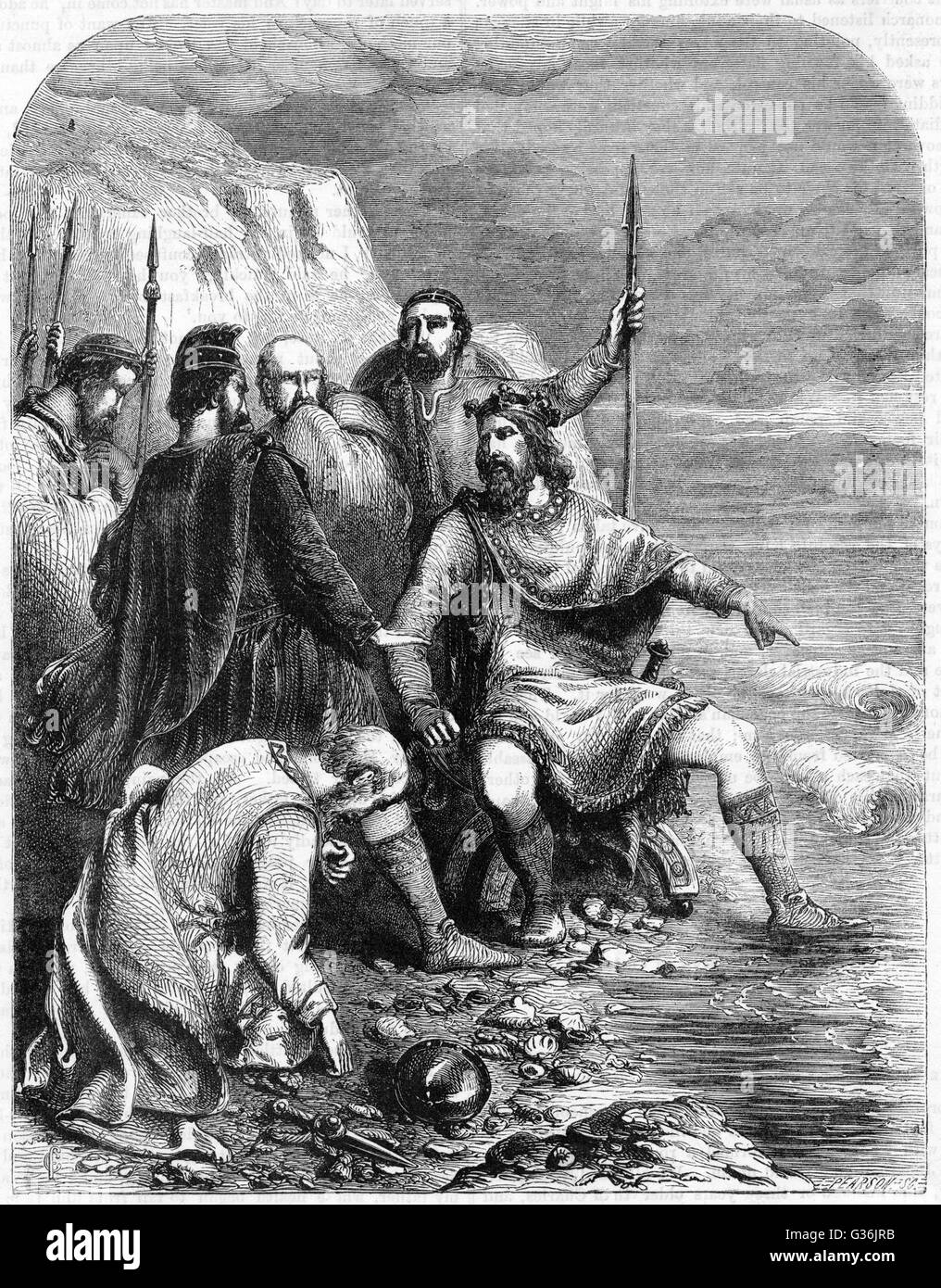 Image of CANUTE I (c995-1035) King of England (1016-35), of Denmark  (1019-35)