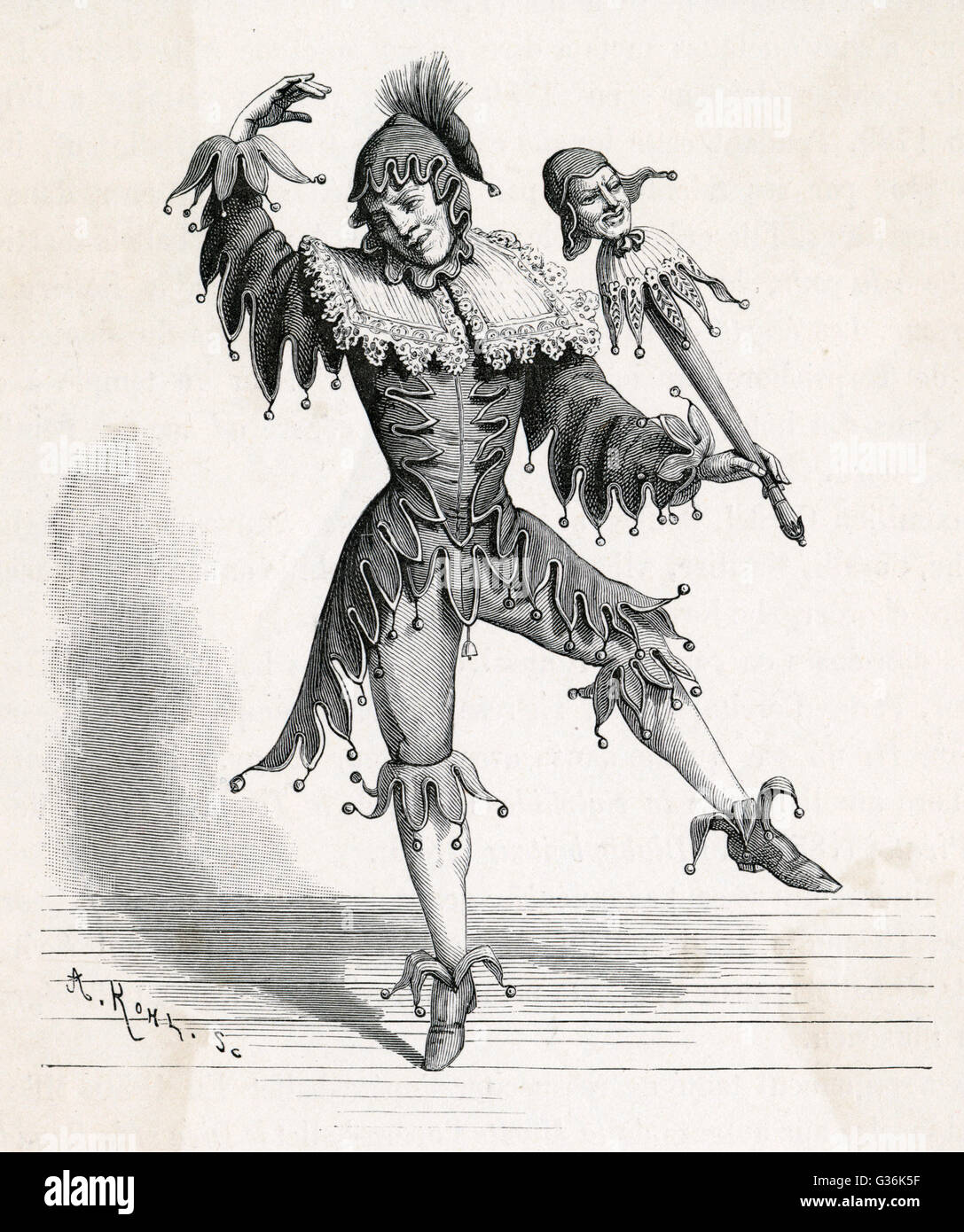 Fool Jester Bells High Resolution Stock Photography and Images Alamy