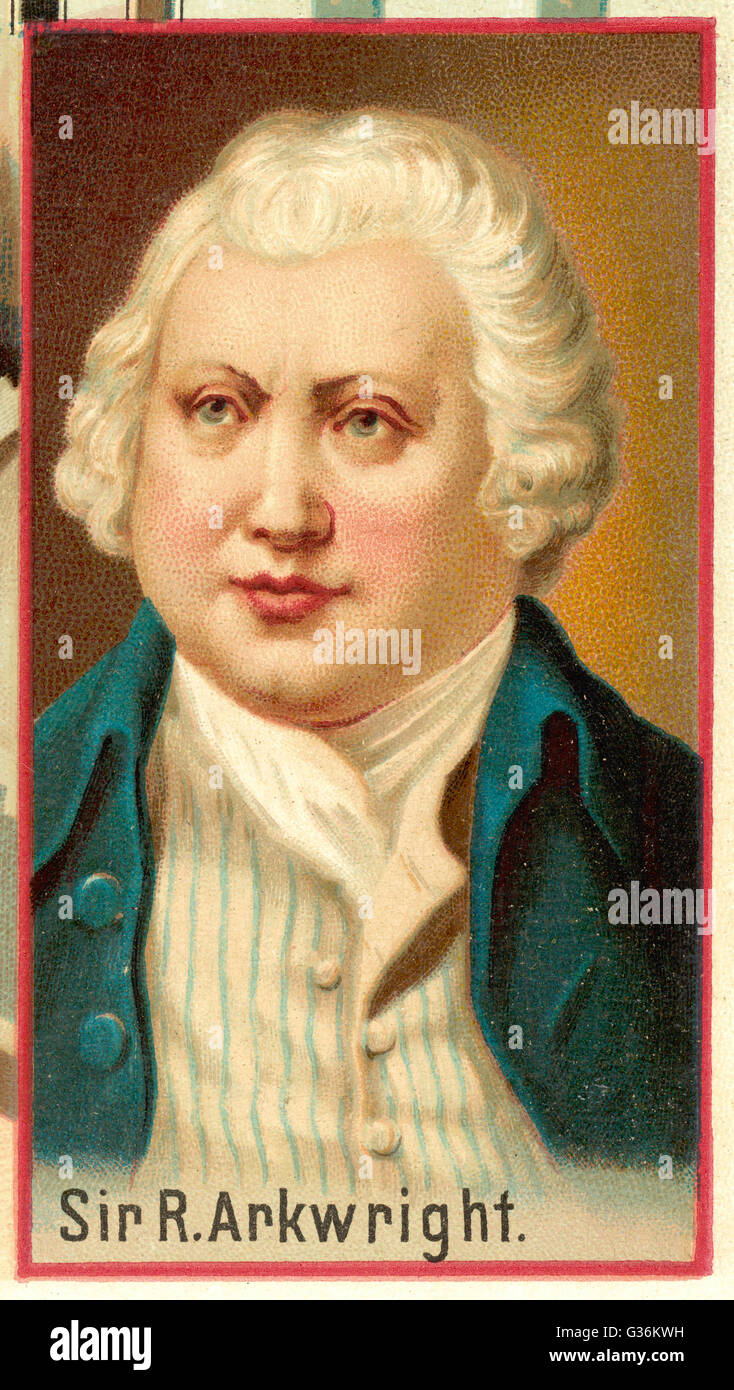 Richard Arkwright Stock Photo