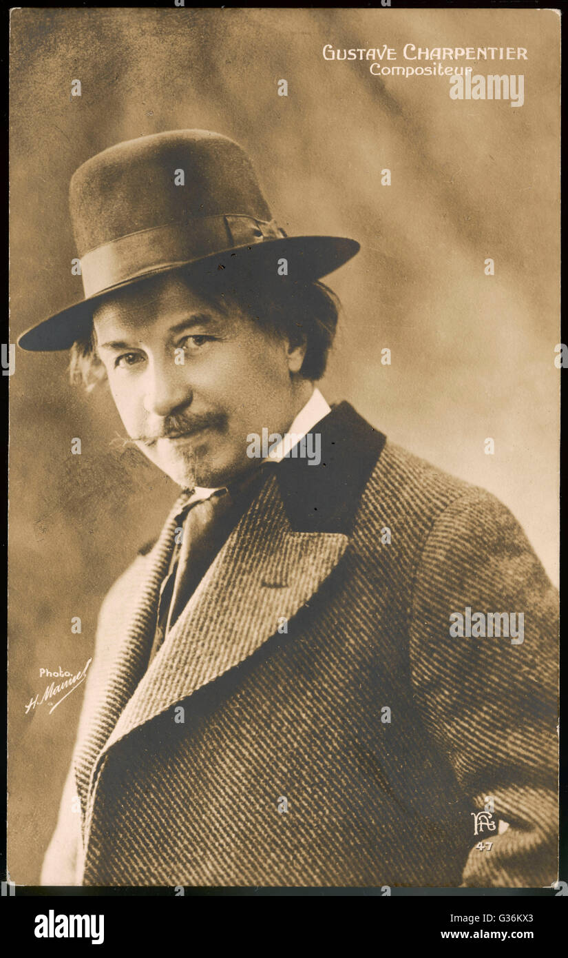 Gustave Charpentier Stock Photo