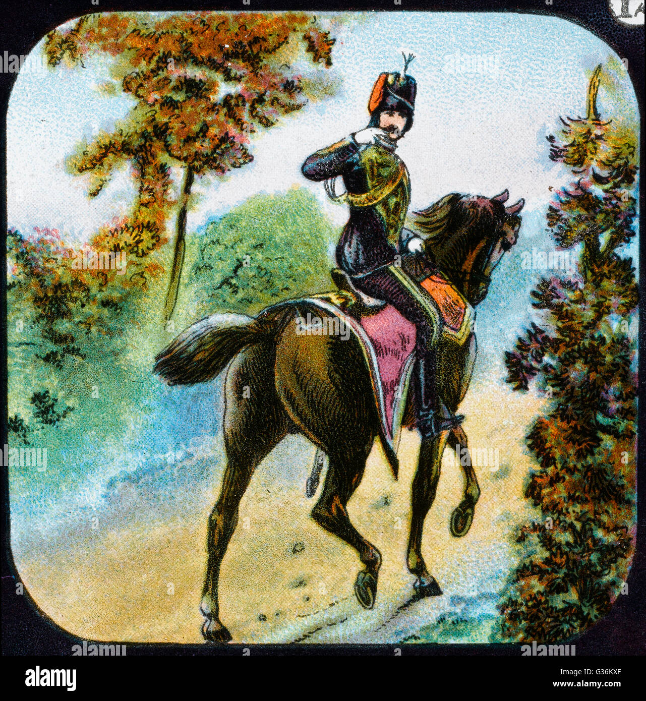 Mounted cavalry officer hi-res stock photography and images - Alamy