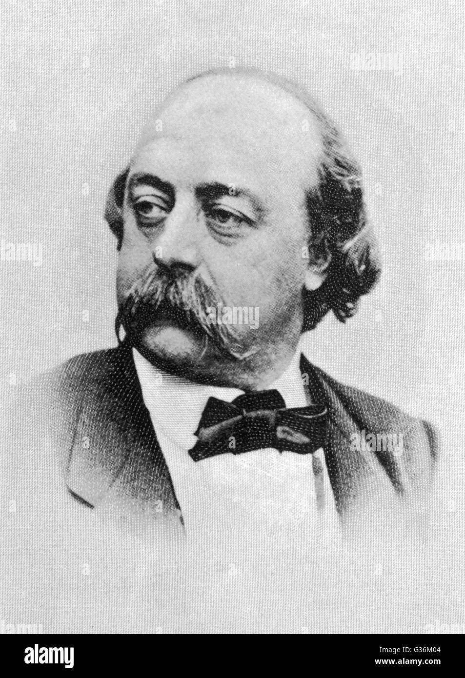 Gustave Flaubert Stock Photo