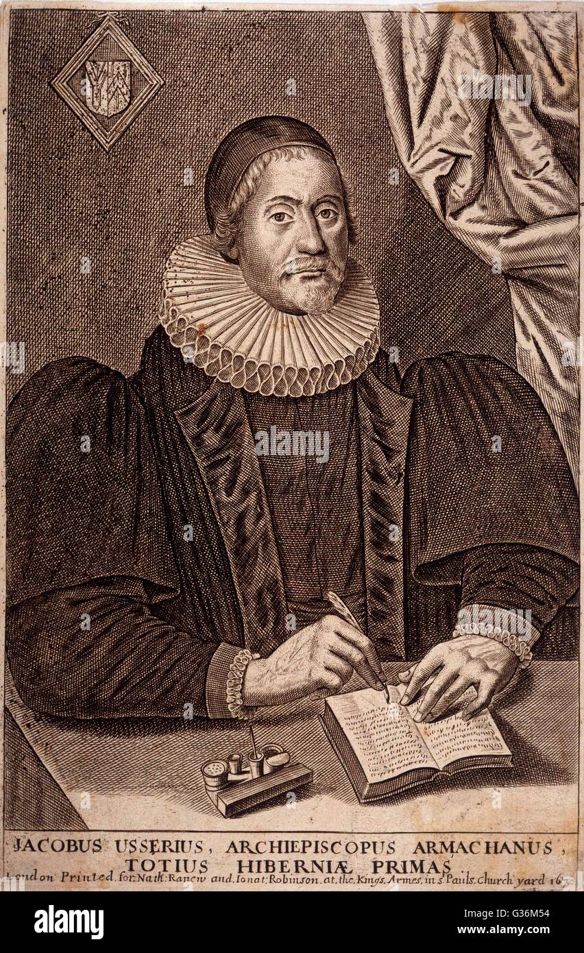 James Ussher, Archbishop of Armagh (1581-1656) Stock Photo