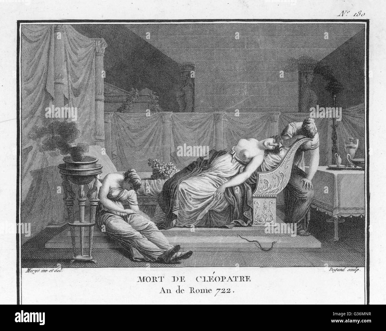 Queen cleopatra vii of egypt Black and White Stock Photos & Images Alamy