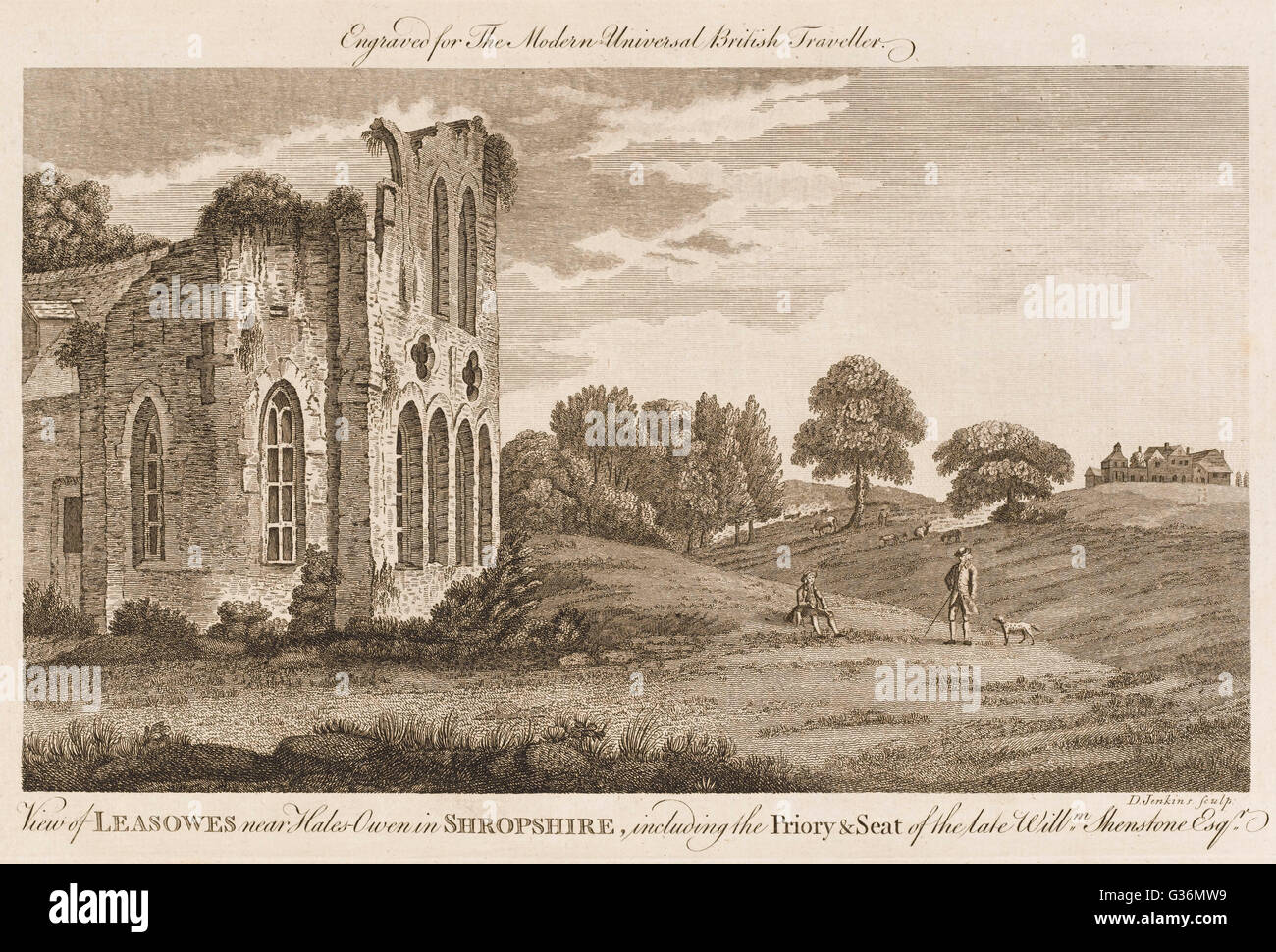 THE LEASOWES, near Halesowen, Shropshire ; the garden designed by the