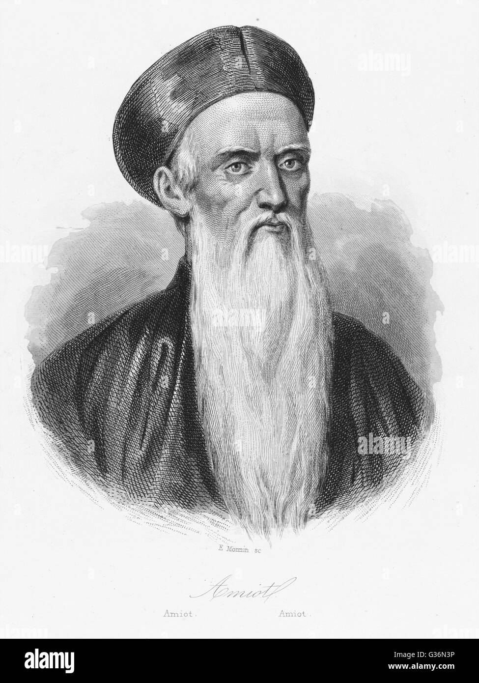 Jean Joseph Marie Amiot (17181793), a French Jesuit missionary to