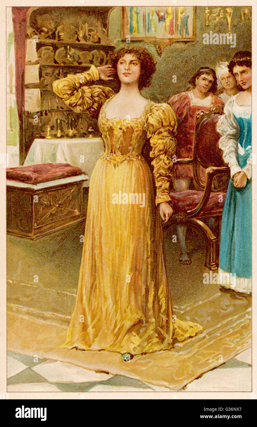 Scene from Shakespeare's The Merchant of Venice Stock Photo - Alamy