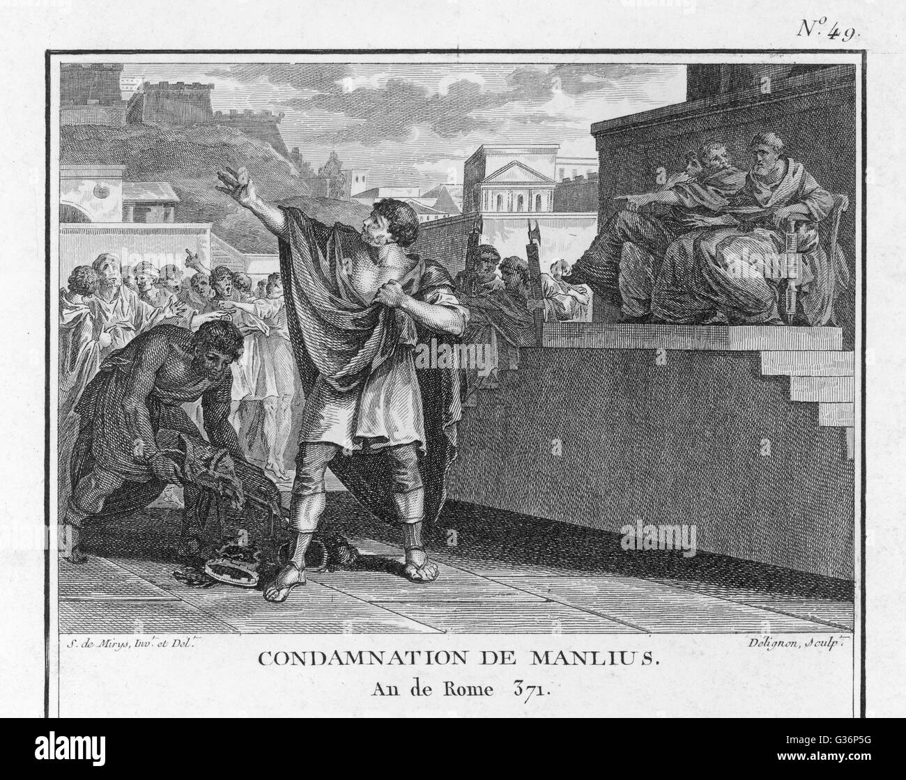 Marcus Manlius Capitolinus, though popular with the people, is