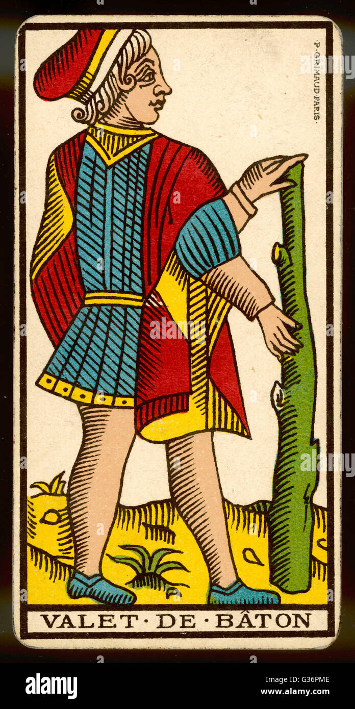 10 De Baton Tarot De Marseille Tarot de marseille hi-res stock photography and images - Alamy