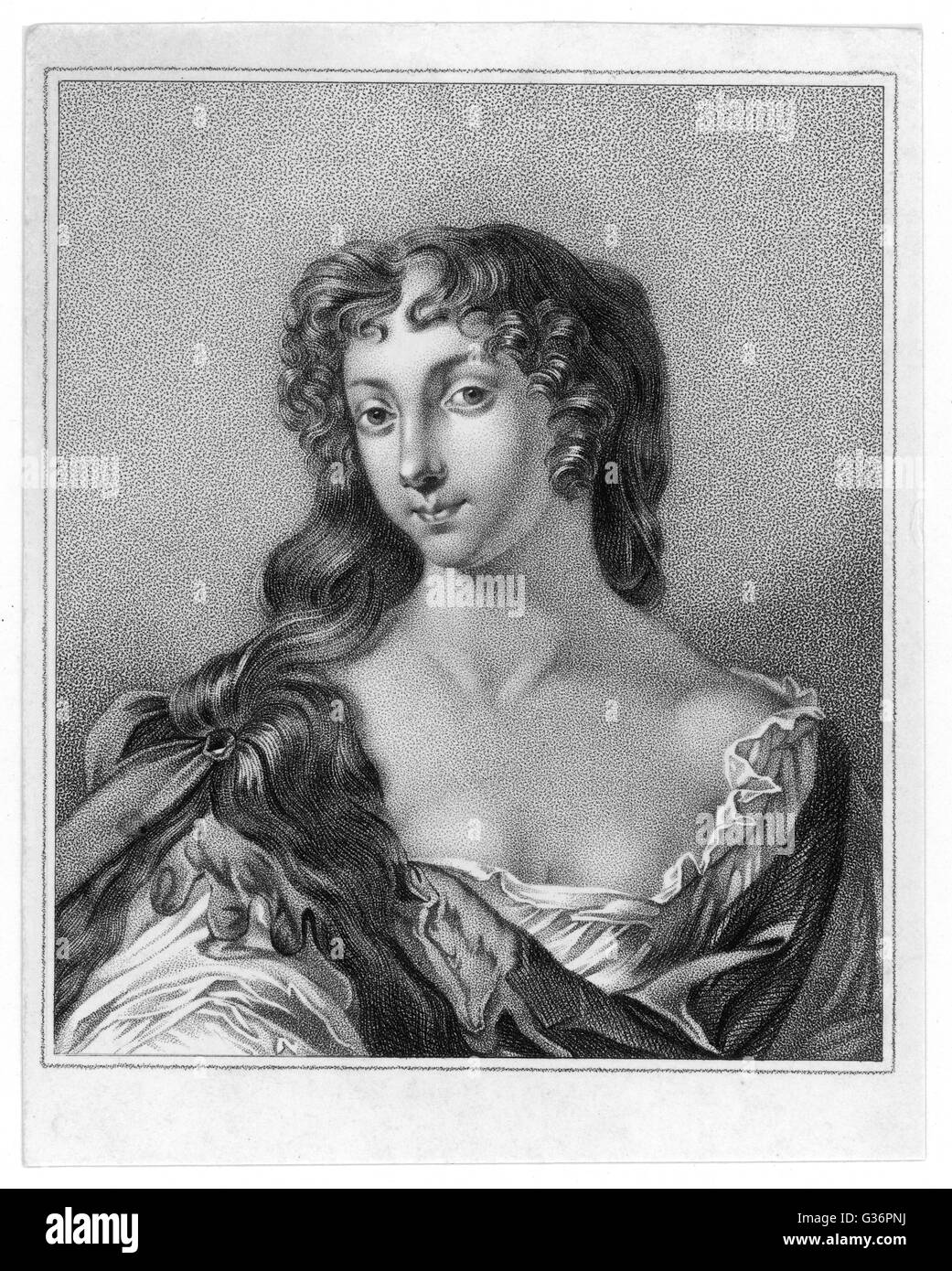 Eleanor "Nell" Gwyn (or Gwynn or Gwynne), English actress, mistress of