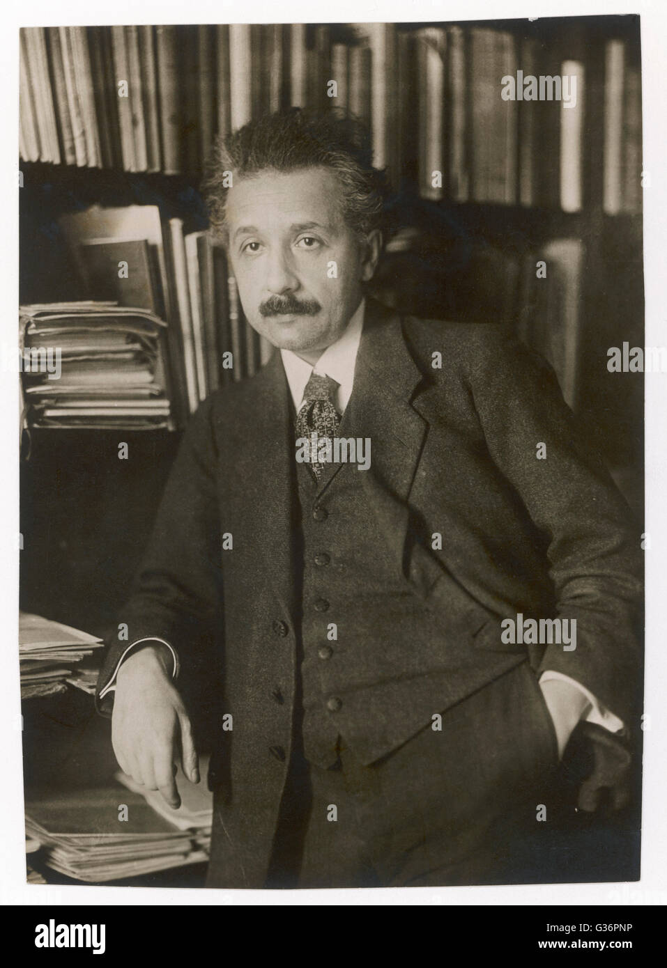 Albert Einstein, theoretical physicist Stock Photo