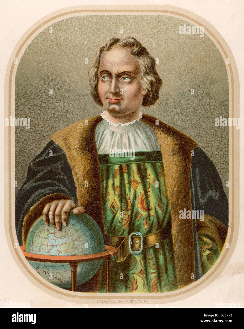 Christopher Columbus Master Italian Navigator in the Court of Spain