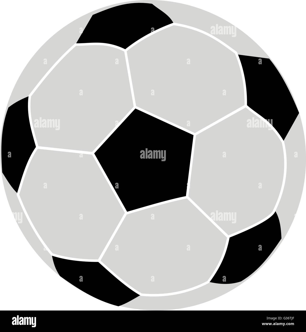 soccer ball black and white Stock Vector Image & Art Alamy