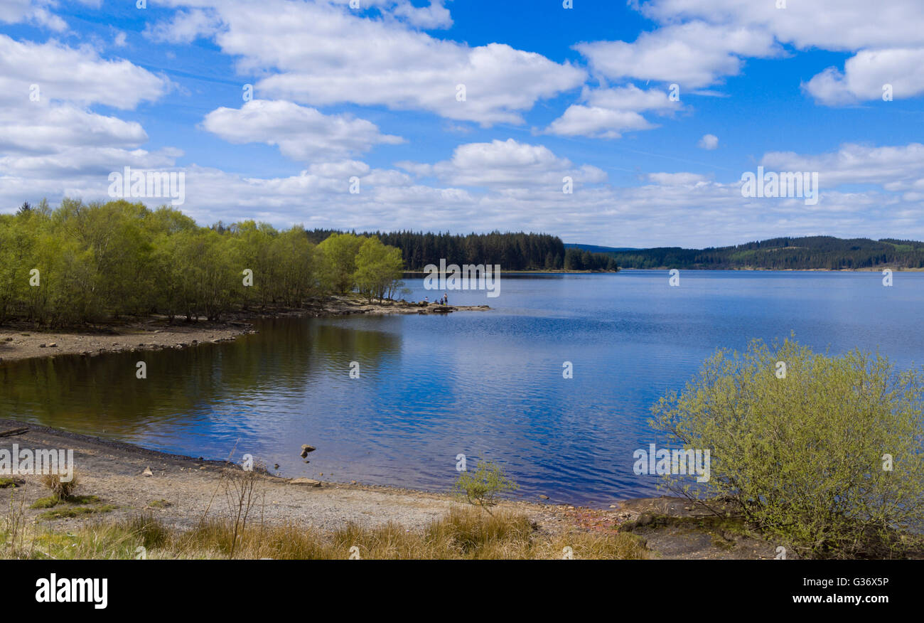 Kielder Forest Park, Northumberland, UK the reservoir, Kielder Water