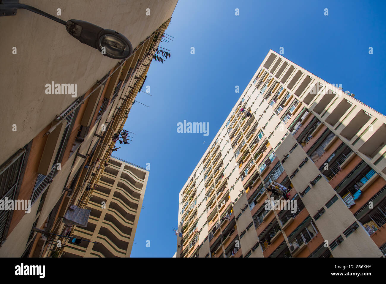 Hong Kong Apartments Stock Photo Alamy