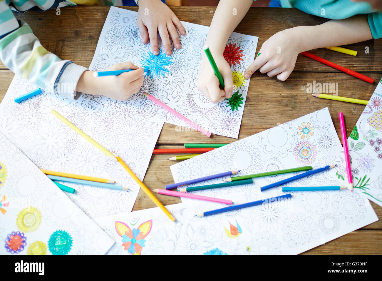 Coloring pictures hi-res stock photography and images - Alamy