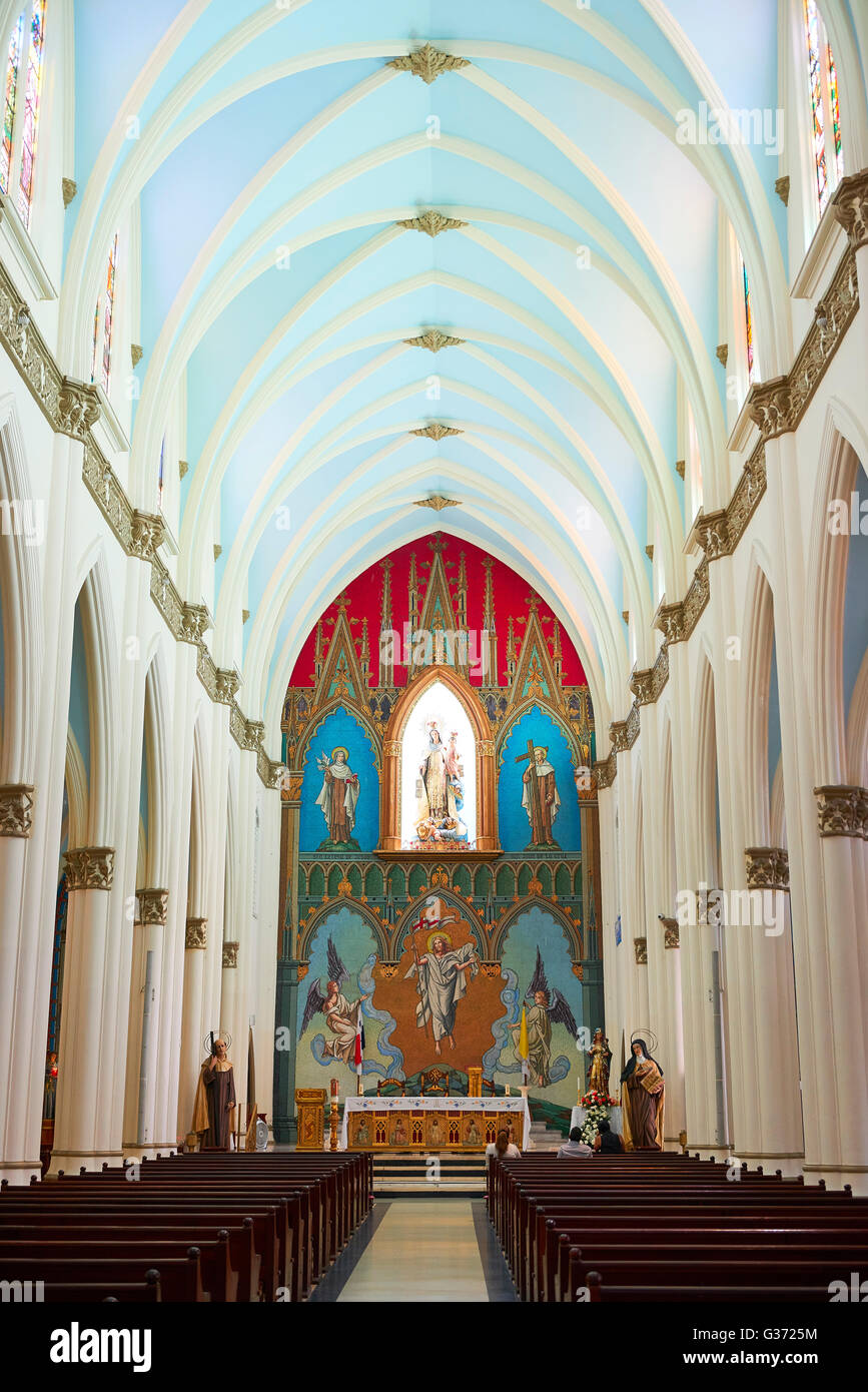 El Carmen Church, Panama City, Republic of Panama, Central America Stock Photo