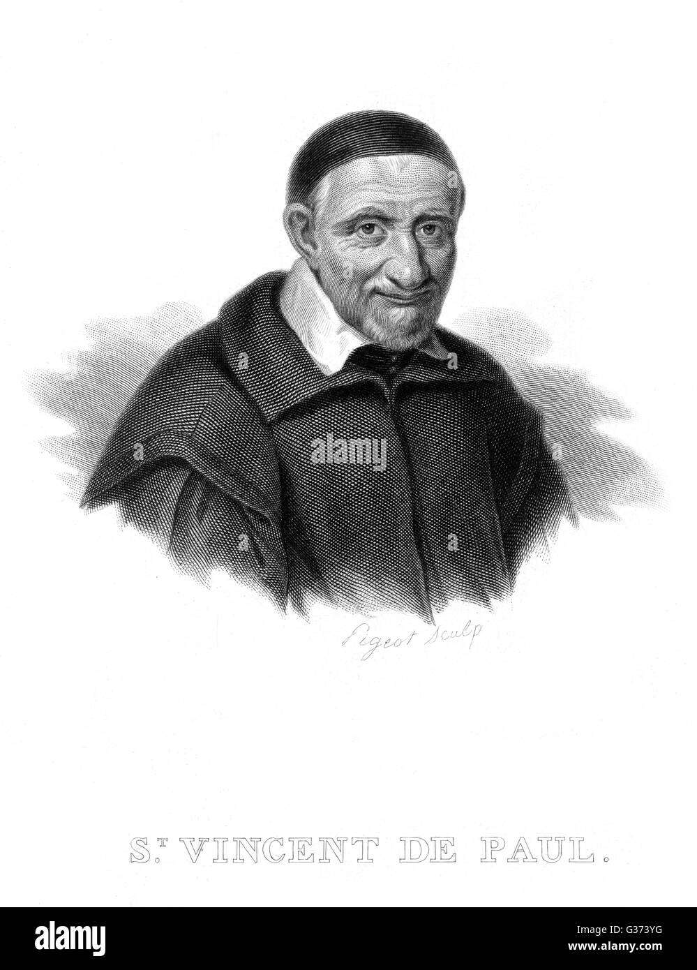 Saint vincent de paul Black and White Stock Photos & Images Alamy