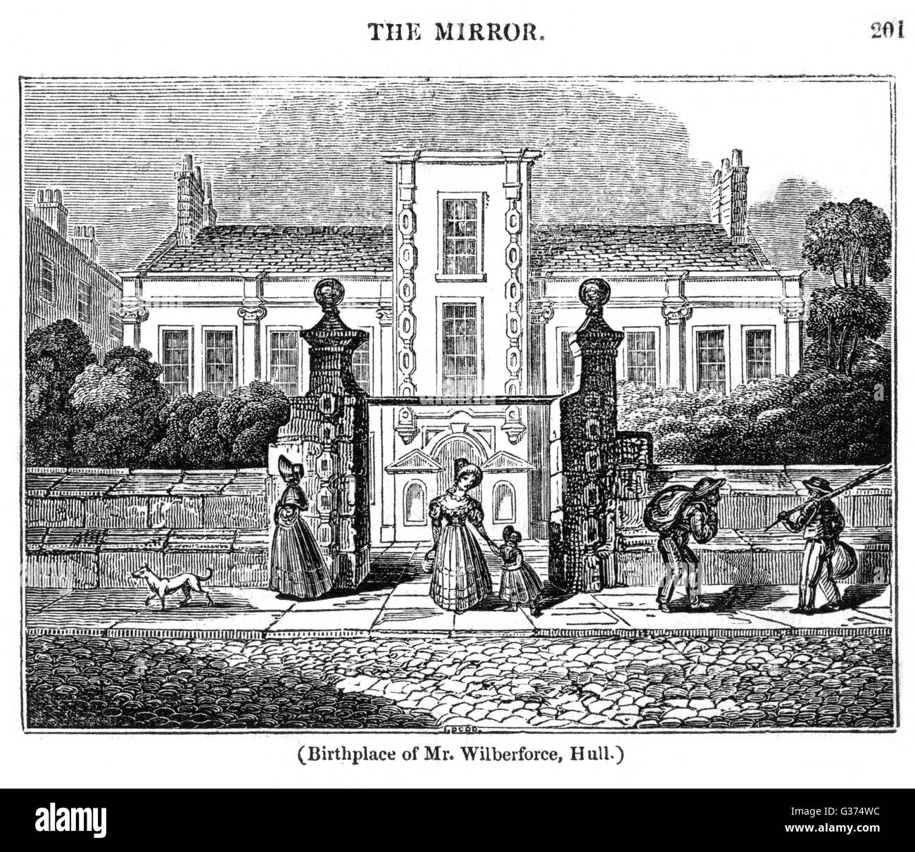 The birthplace and home of WILLIAM WILBERFORCE at Hull Date 1759 Stock Photo Alamy