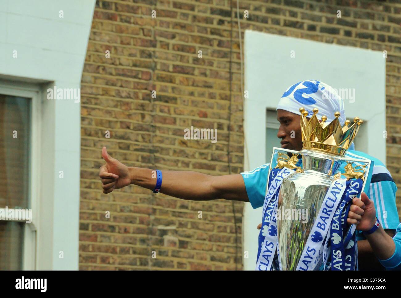 Premier league champions, Chelsea, victory parade Stock Photo