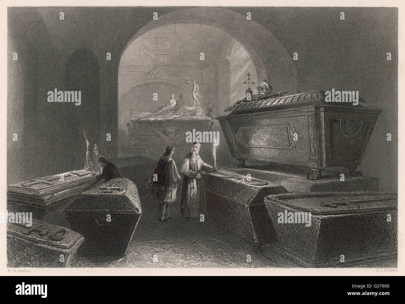 HAPSBURG VAULT Stock Photo