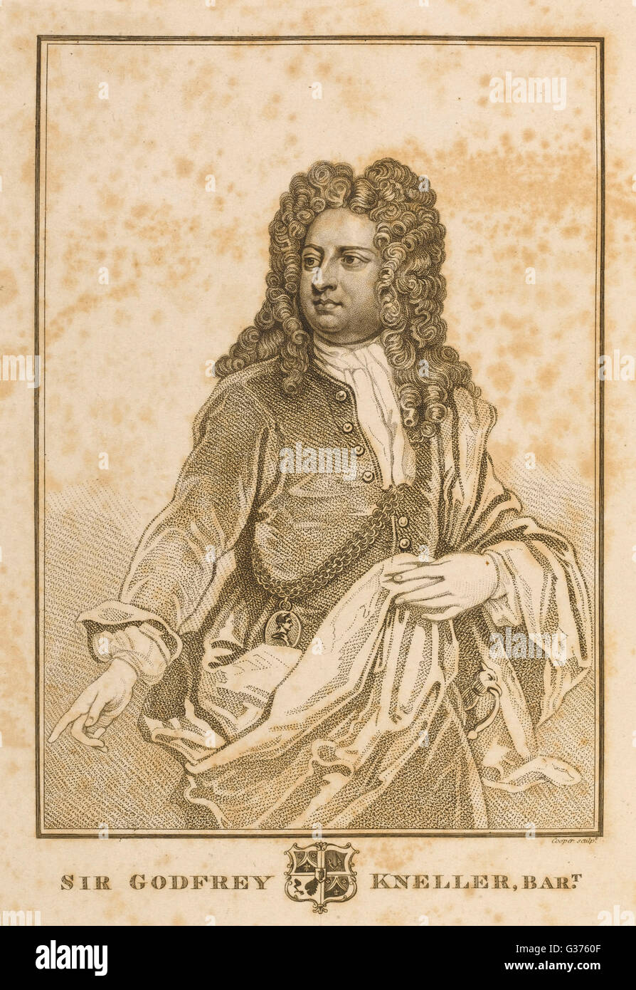 GODFREY KNELLER Stock Photo