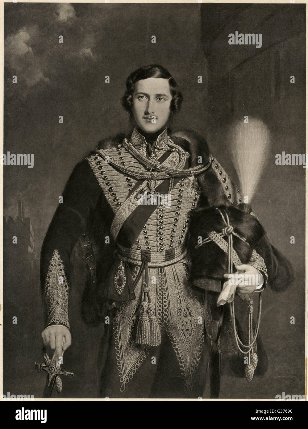 PRINCE ALBERT Stock Photo