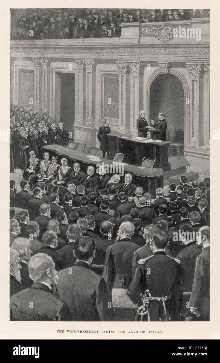 MCKINLEY INAUGURATED 5 Stock Photo Alamy
