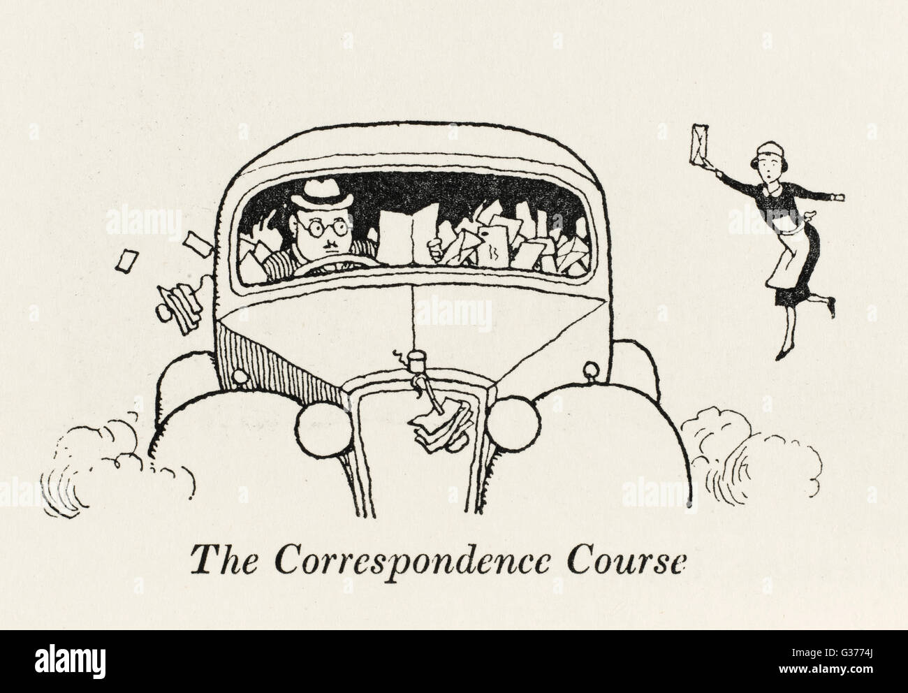 Correspondence Course - W H Robinson Stock Photo