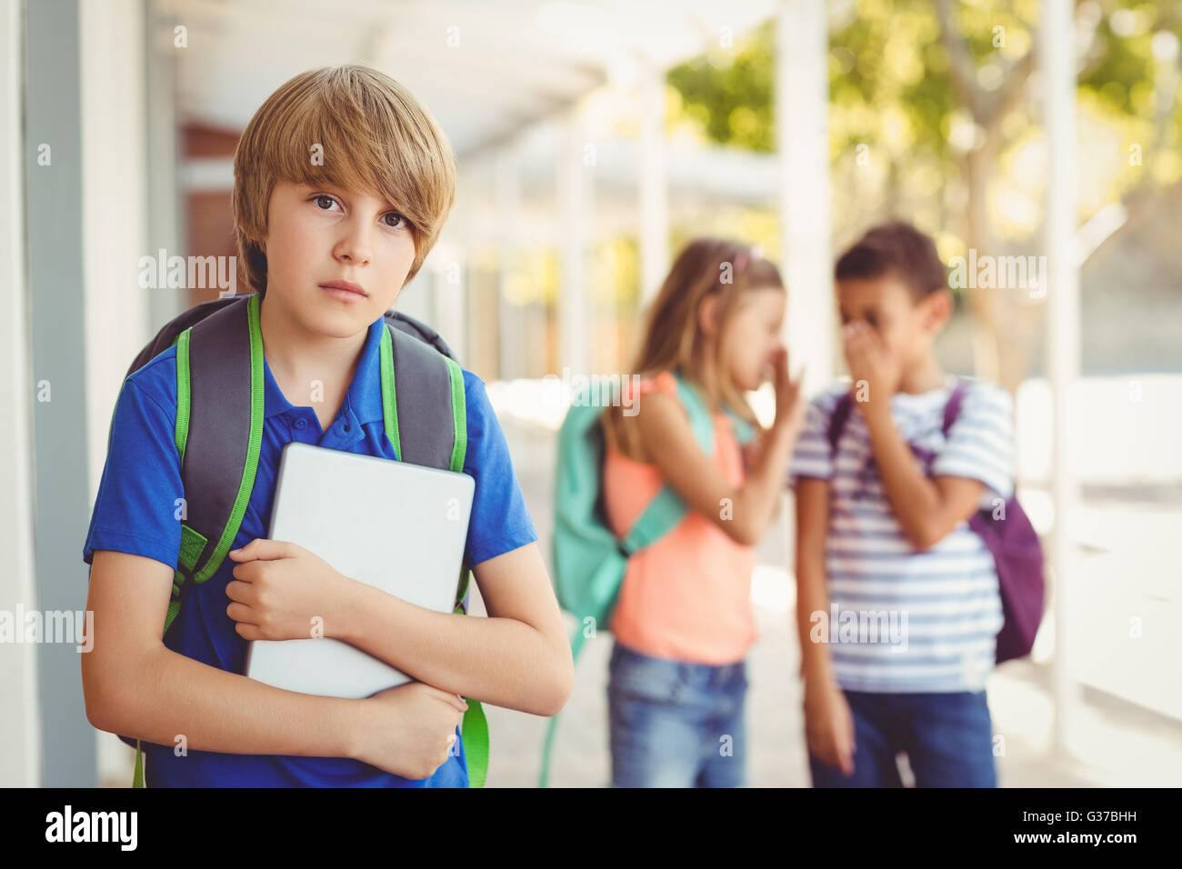 Schoolchildren Cruel Boys Filming On The Phone Torturing Bullying Their  Classmate In School Hall Puberty Difficult Age Stock Photo - Download Image  Now - iStock