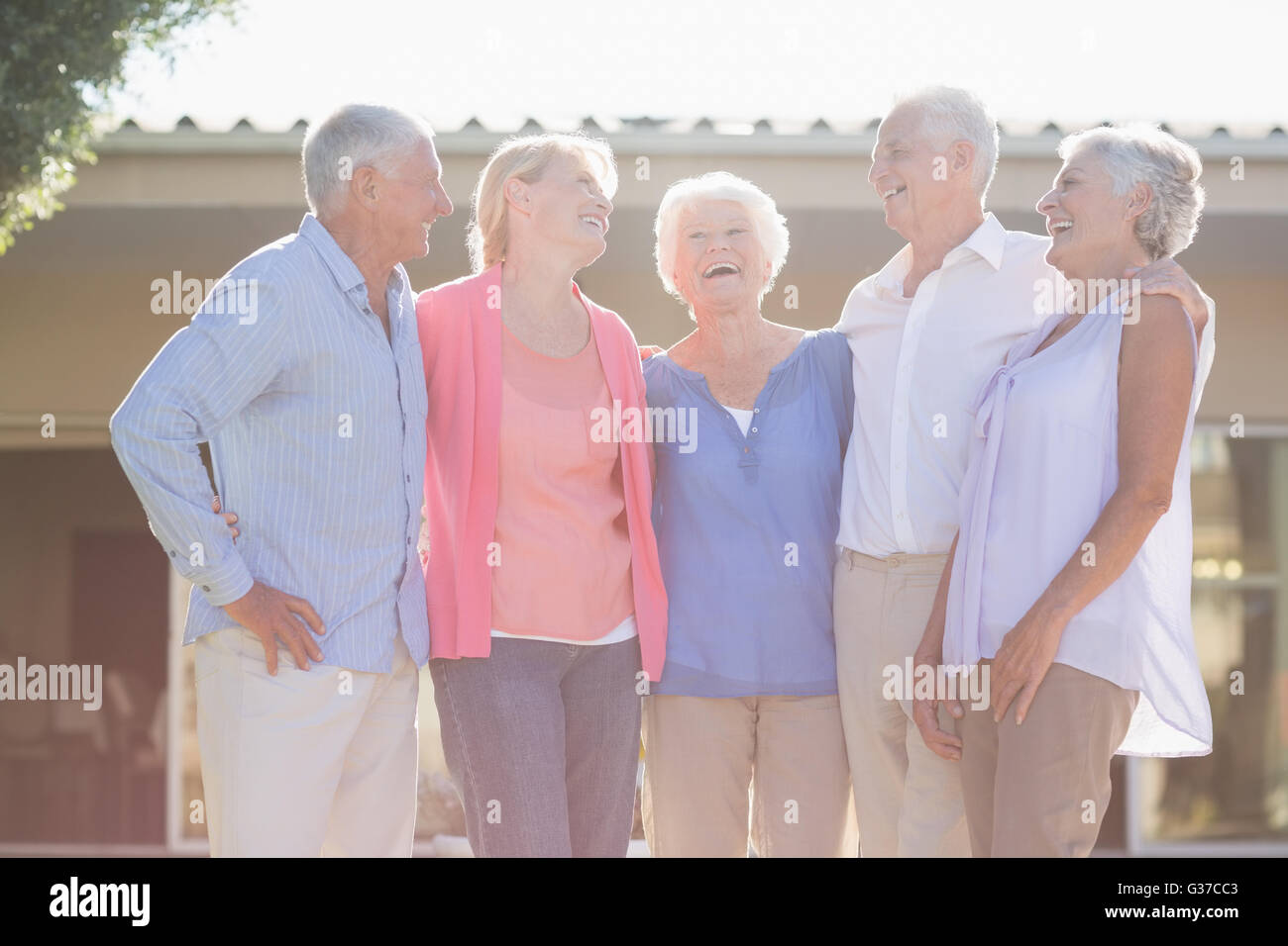 Seniors standing hires stock photography and images Alamy