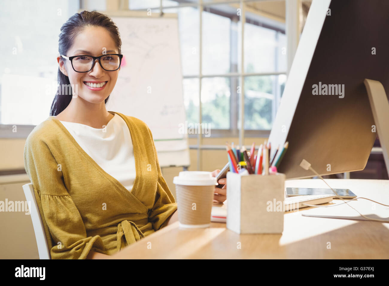 Illustration business woman hi-res stock photography and images - Alamy