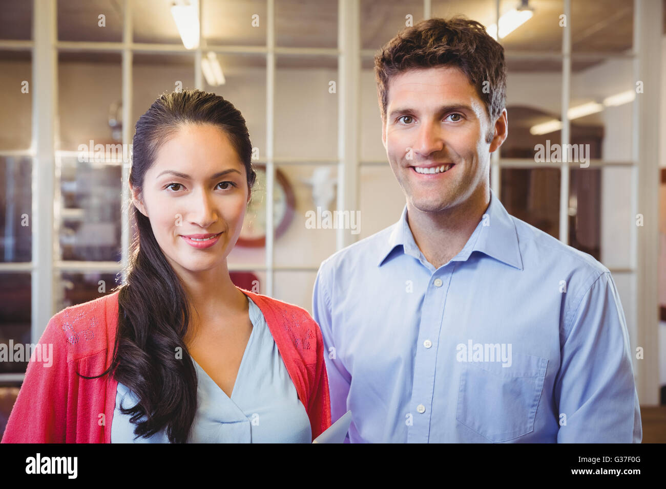 Business people posing together Stock Photo - Alamy