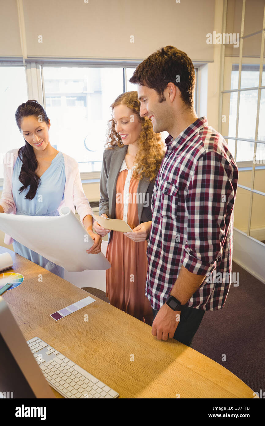 Business people posing together Stock Photo - Alamy