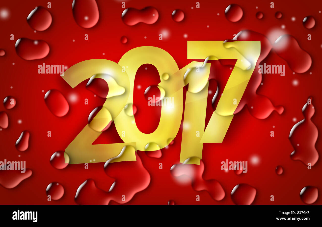 2017 Golden Red Big Bold Font 3d Stock Photo Alamy 2017 golden red big bold font 3d stock photo alamy