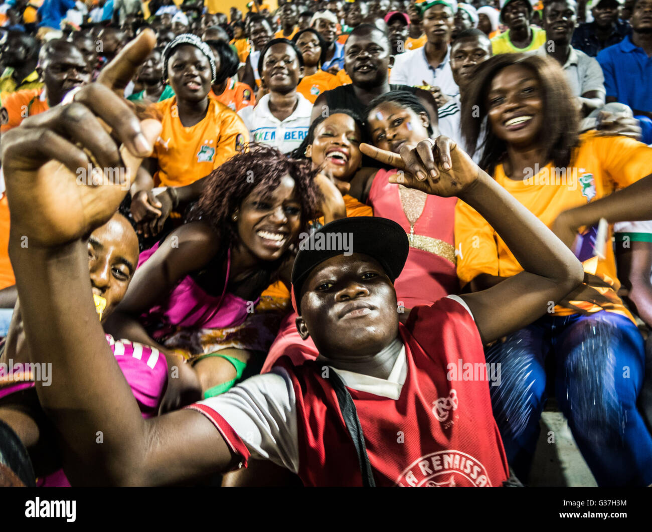 Equipe De Cote Divoire De Football High Resolution Stock Photography