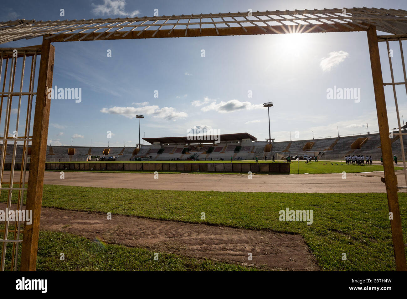 Stade Bouaké a multi-use stadium in Bouaké, Côte d'Ivoire, West Africa Stock Photo
