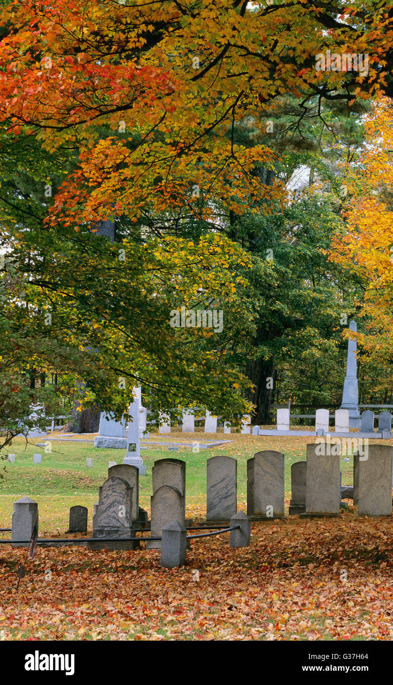 Old Cemetery, Peacham, Vermont, U.S.A Stock Photo Alamy